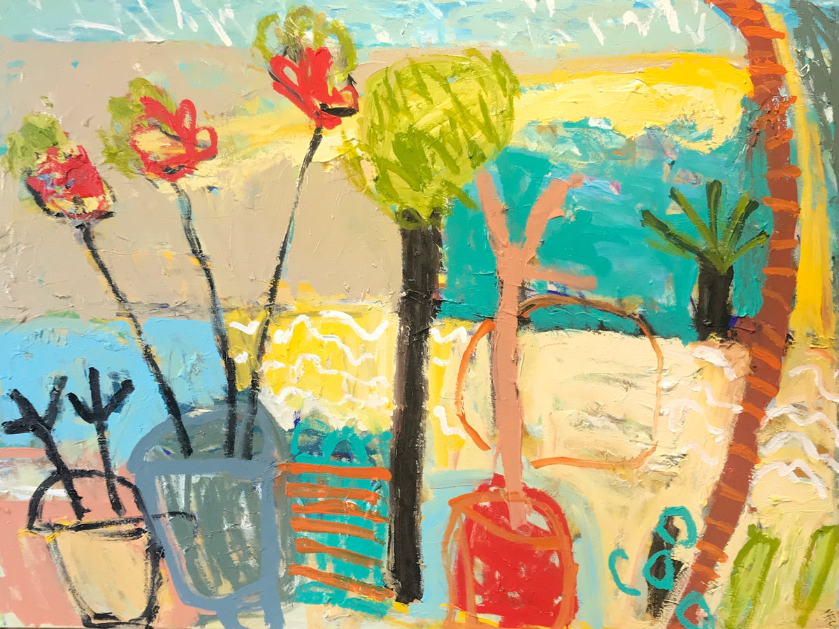 Margaret Delahunty Spencer - Windy day,  summer time II main image 1