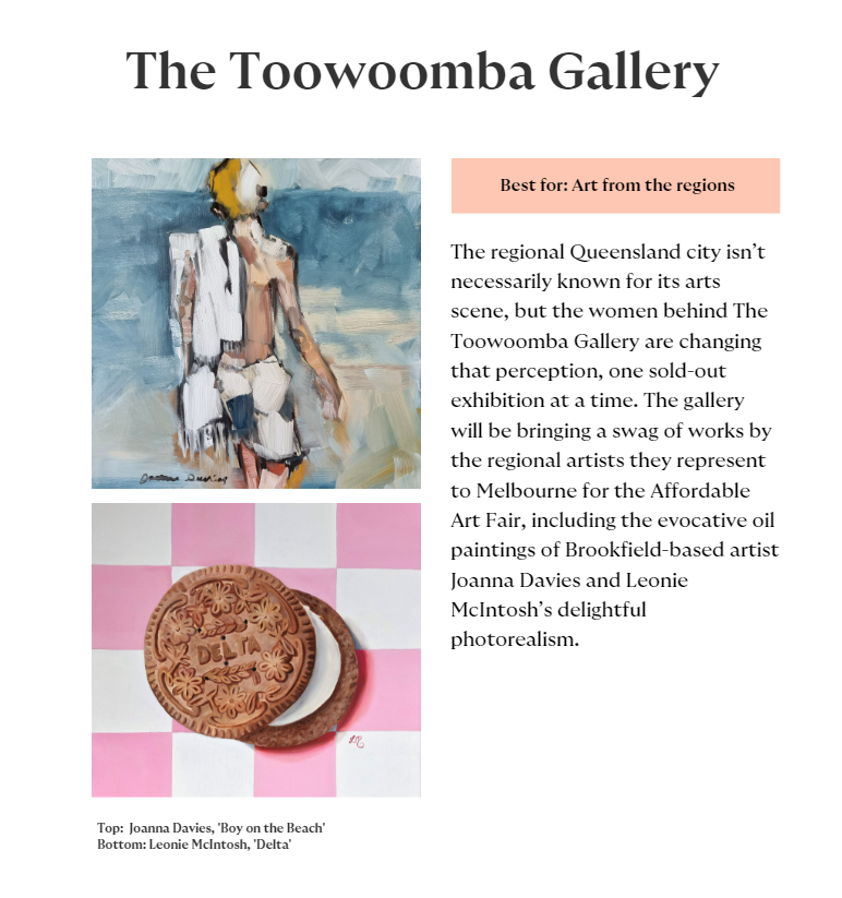 The Australian - 8 Australian galleries you can afford to buy art from