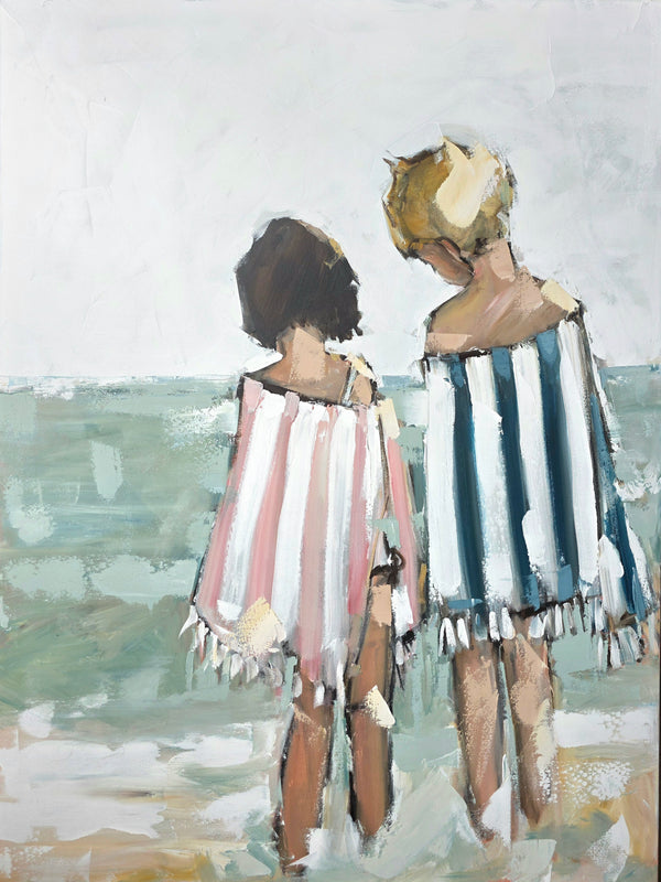 Joanna Davies - Kids on the Beach with Towels