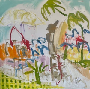 Margaret Delahunty Spencer - Windy day,  summer time II