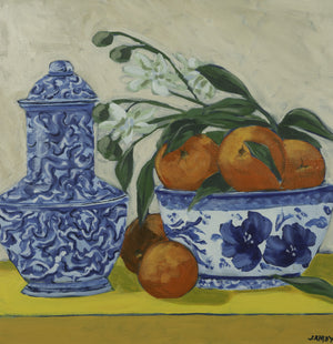 Jody Rigby - Chinoiserie and oranges