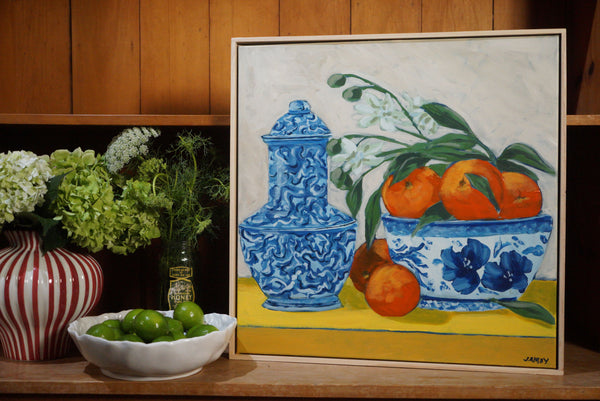 Jody Rigby - Chinoiserie and oranges