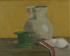 Jody Rigby - Earthenware and two eggs