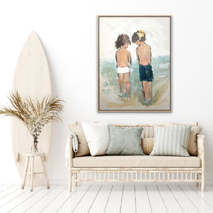 Joanna Davies - Two at the beach