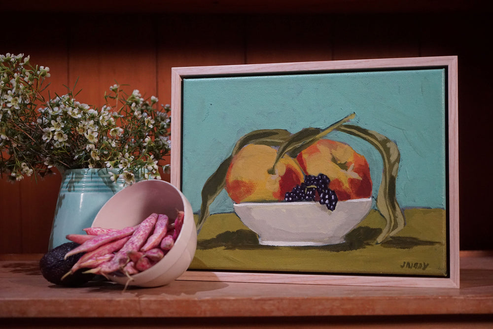 Jody Rigby - Peaches and blackberries