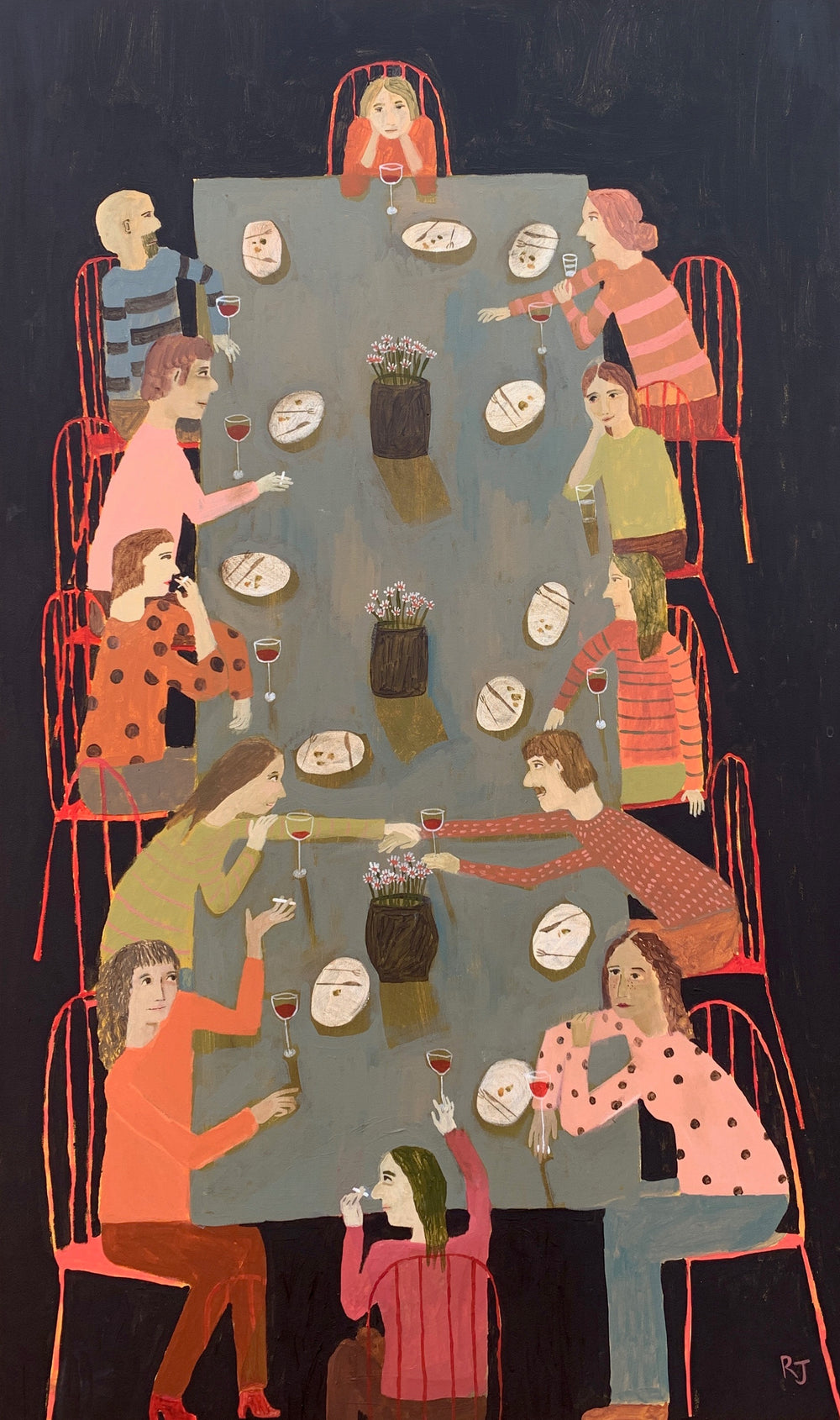 Rebecca James - Staff party