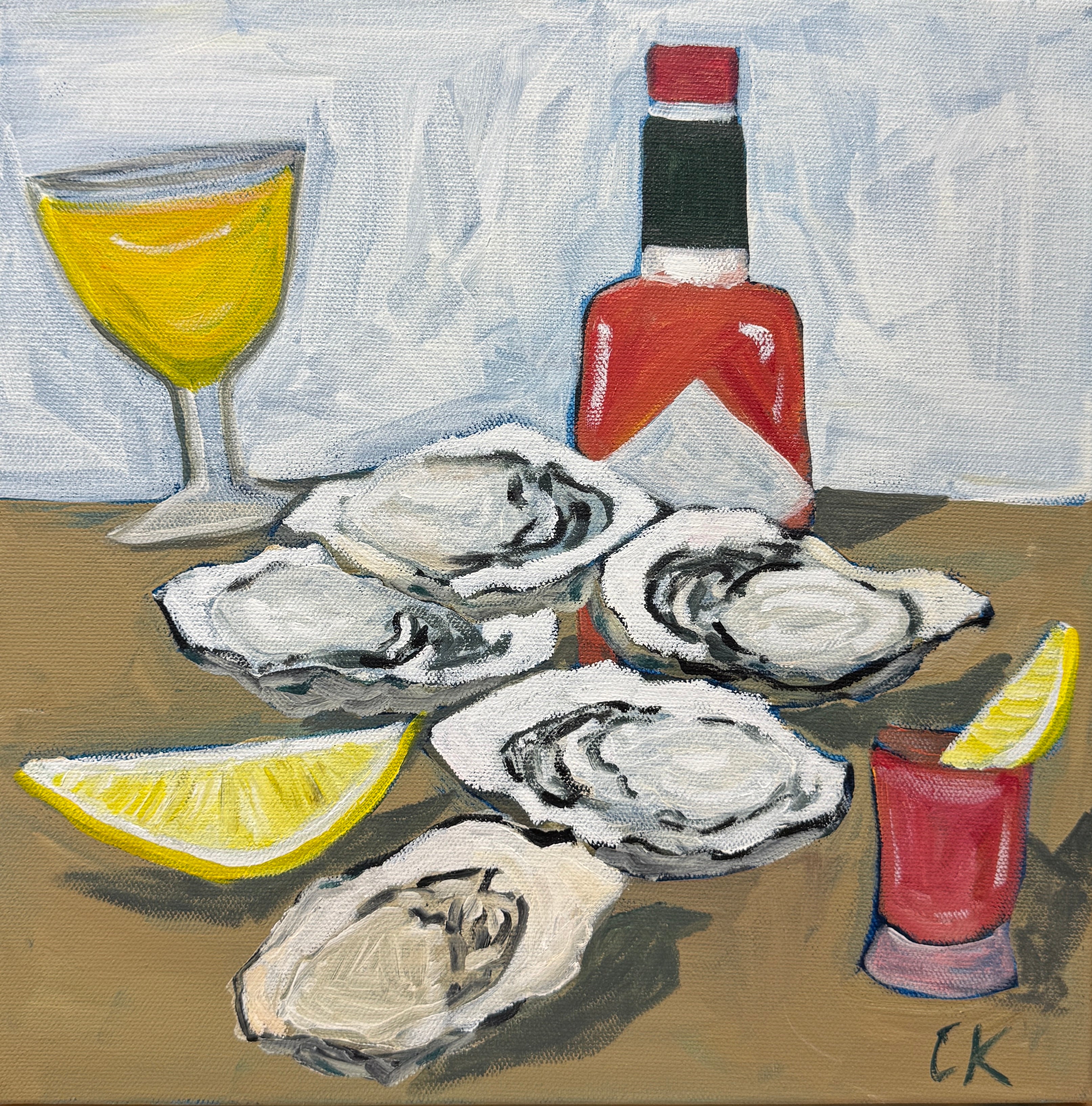Charlie Kuo - Oyster, Lemon and tobasco