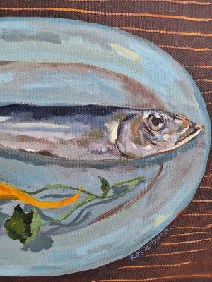 Rosie Nixon - Sardine and Nasturtium