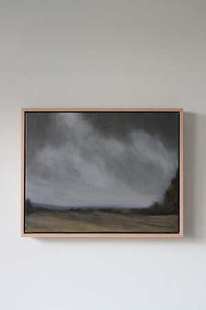 Jessica Olpp - Campagne sous les nuages de tempête