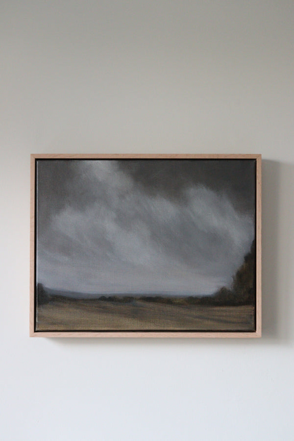 Jessica Olpp - Campagne sous les nuages de tempête