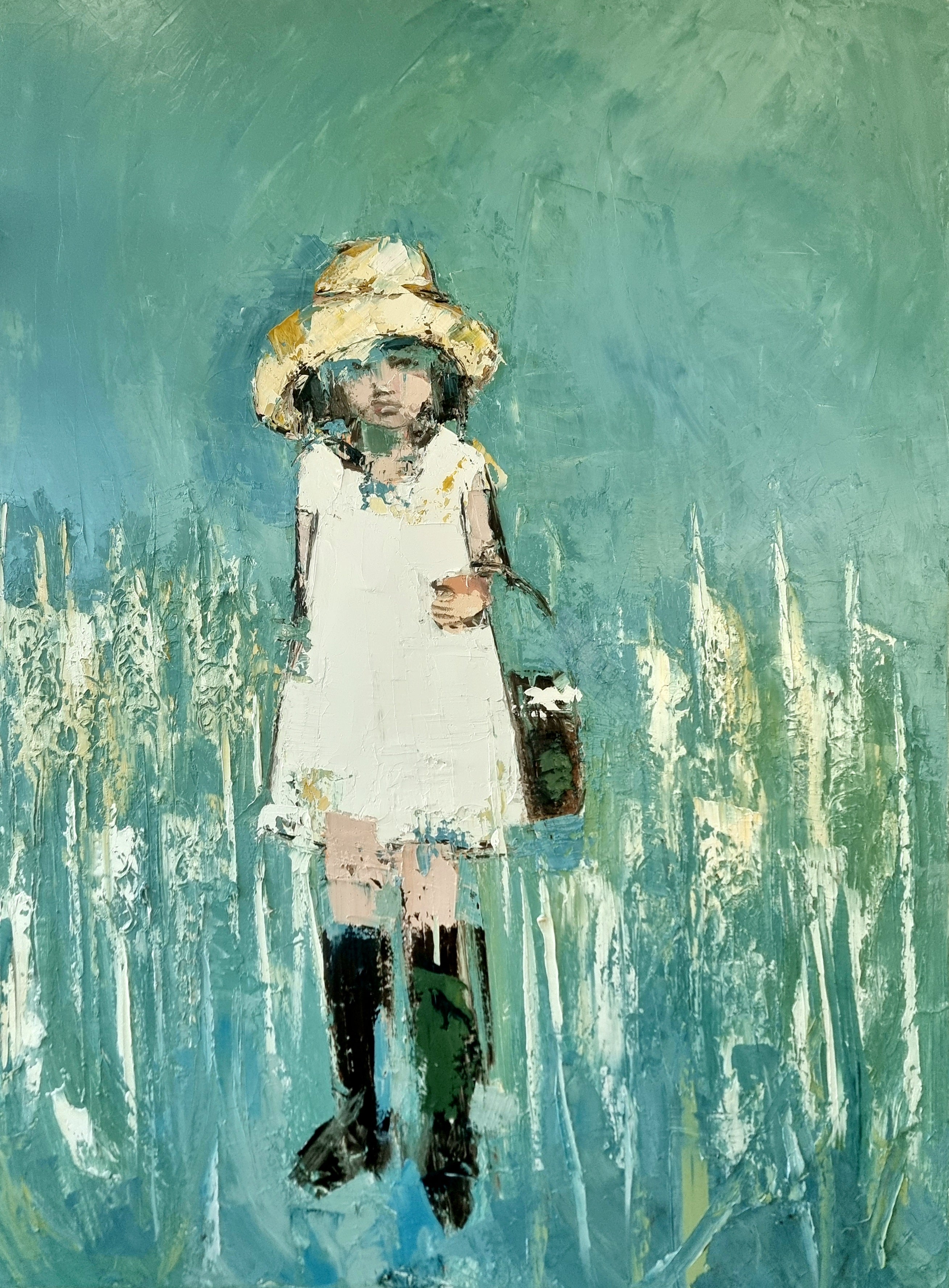 Joanna Davies - Basket and hat