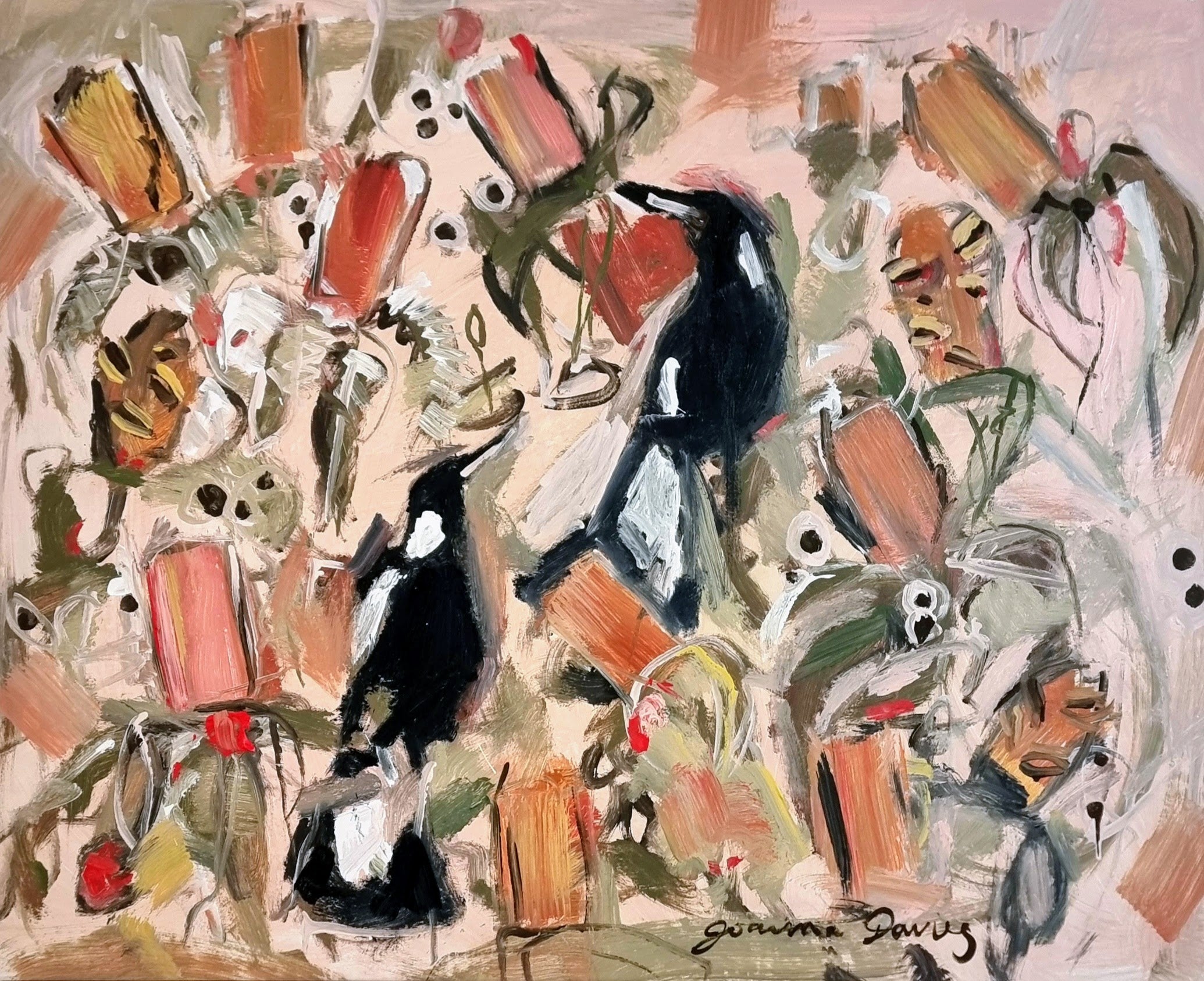 Joanna Davies - Two in the bush