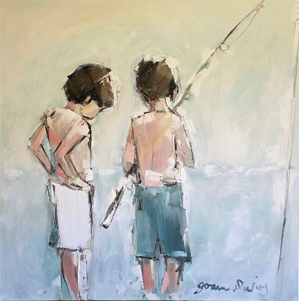 Joanna Davies - Boys Fishing