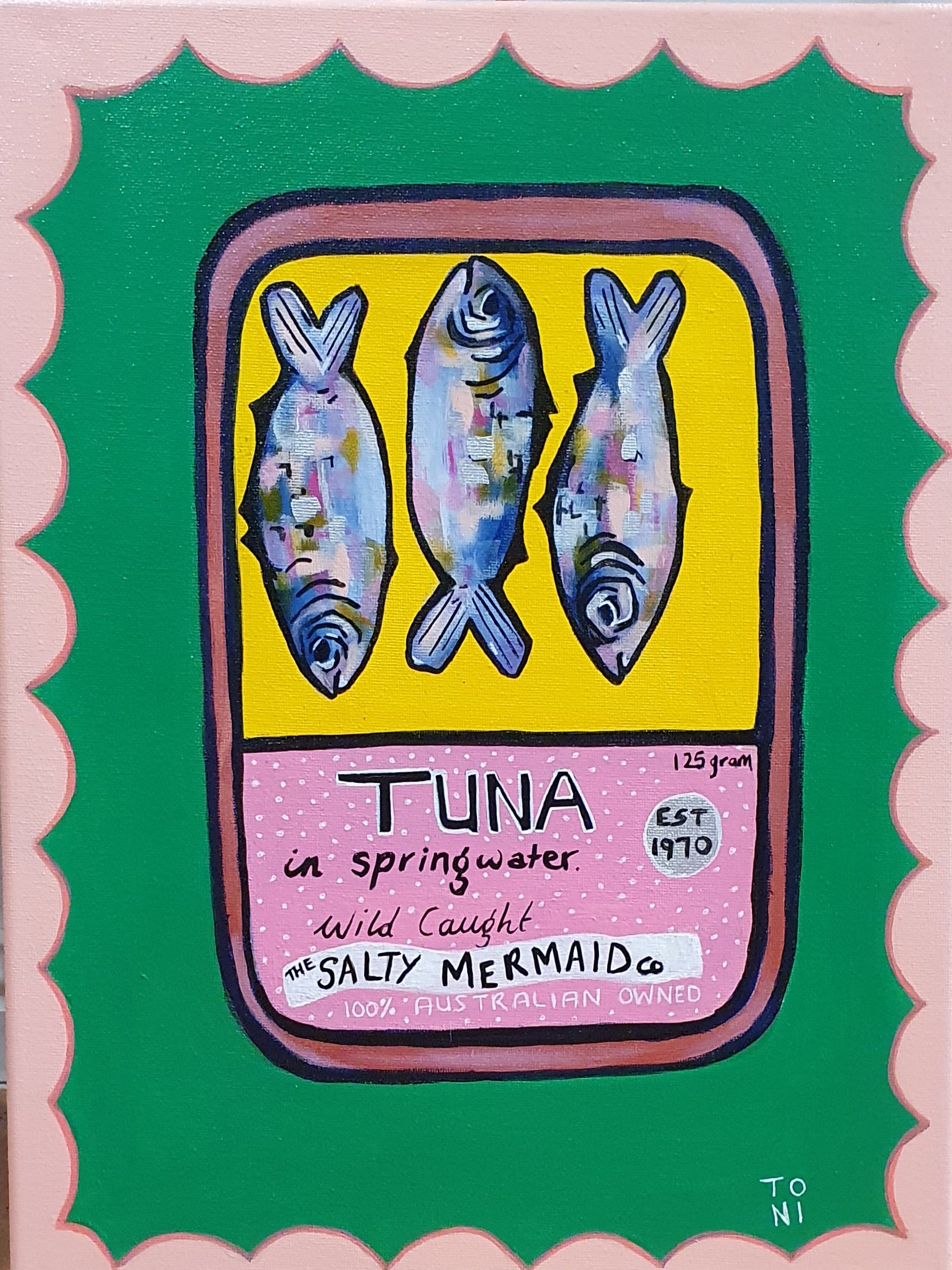 Toni Payn - The Salty Mermaid -Tuna.