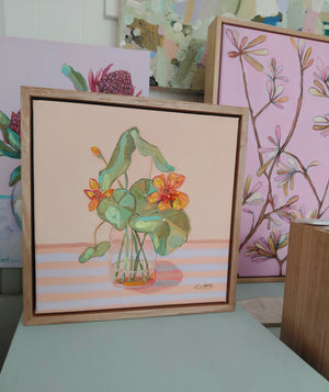 Lauren Ward - Nasturtiums and Stripes