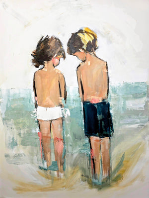 Joanna Davies - Two at the beach