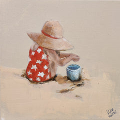 Kylie Van Tol - Girl with bucket on beach