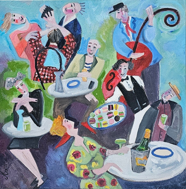 Martial Cosyn - Champagne and Macarons