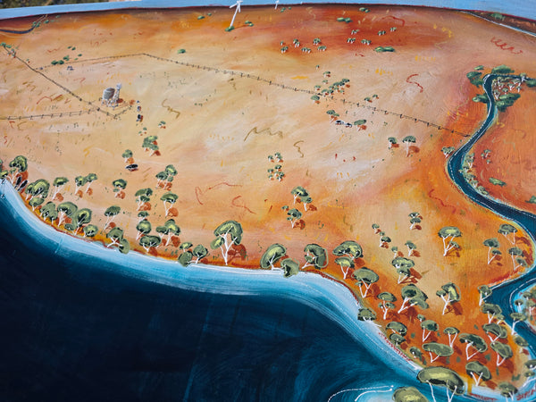 Sam Patterson-Smith - The Paddocks by The Waterhole