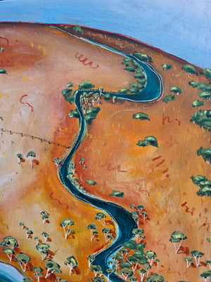 Sam Patterson-Smith - The Paddocks by The Waterhole