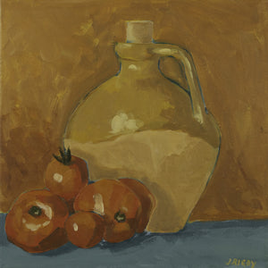Jody Rigby - Tomatoes and glazed jug