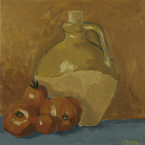 Jody Rigby - Tomatoes and glazed jug