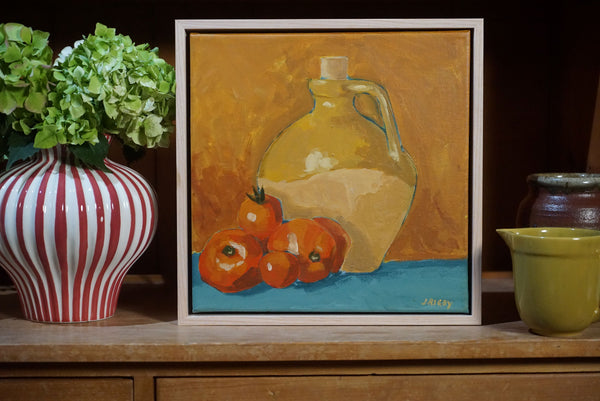 Jody Rigby - Tomatoes and glazed jug
