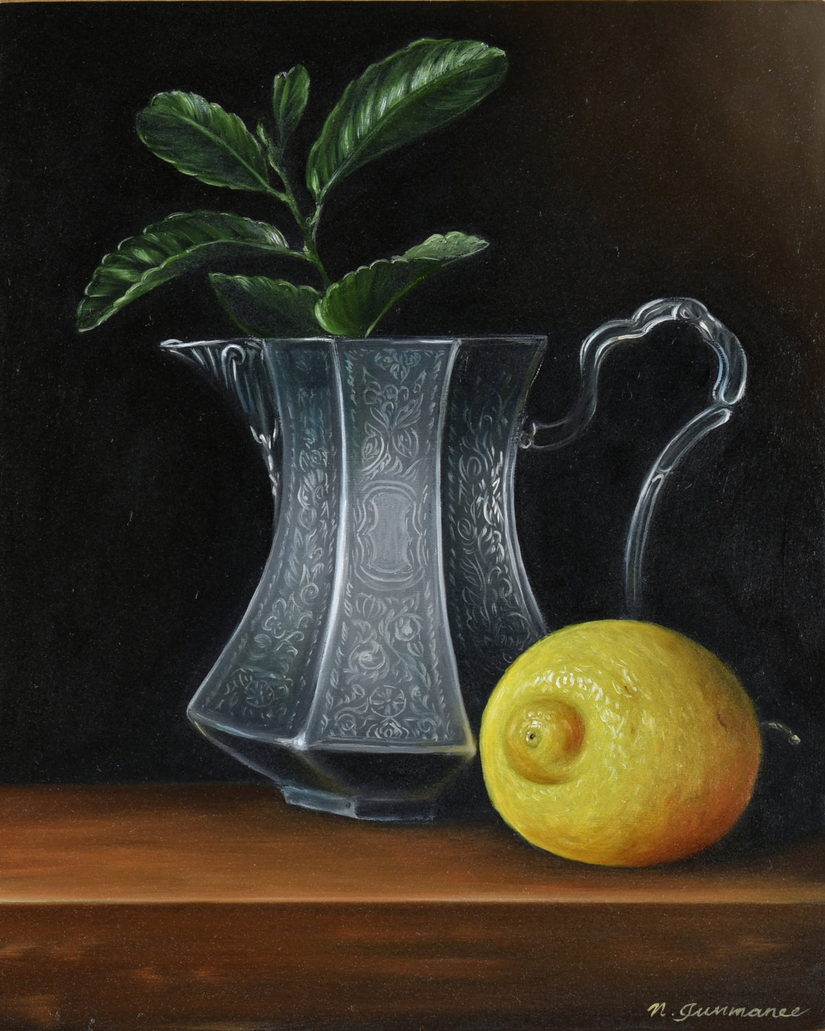Natasha Junmanee - Vintage jug and lemon