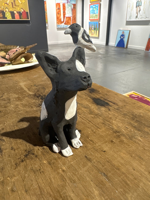 Kalyanii Holden- Black & White Dog