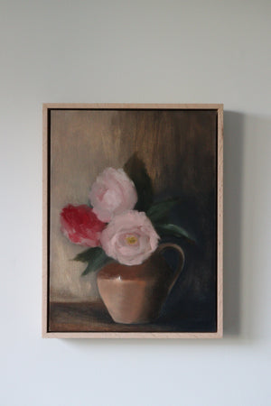 Jessica Olpp - Nature morte aux fleurs dans un pichet