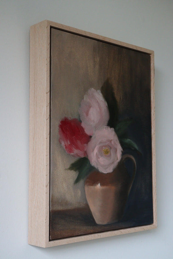 Jessica Olpp - Nature morte aux fleurs dans un pichet