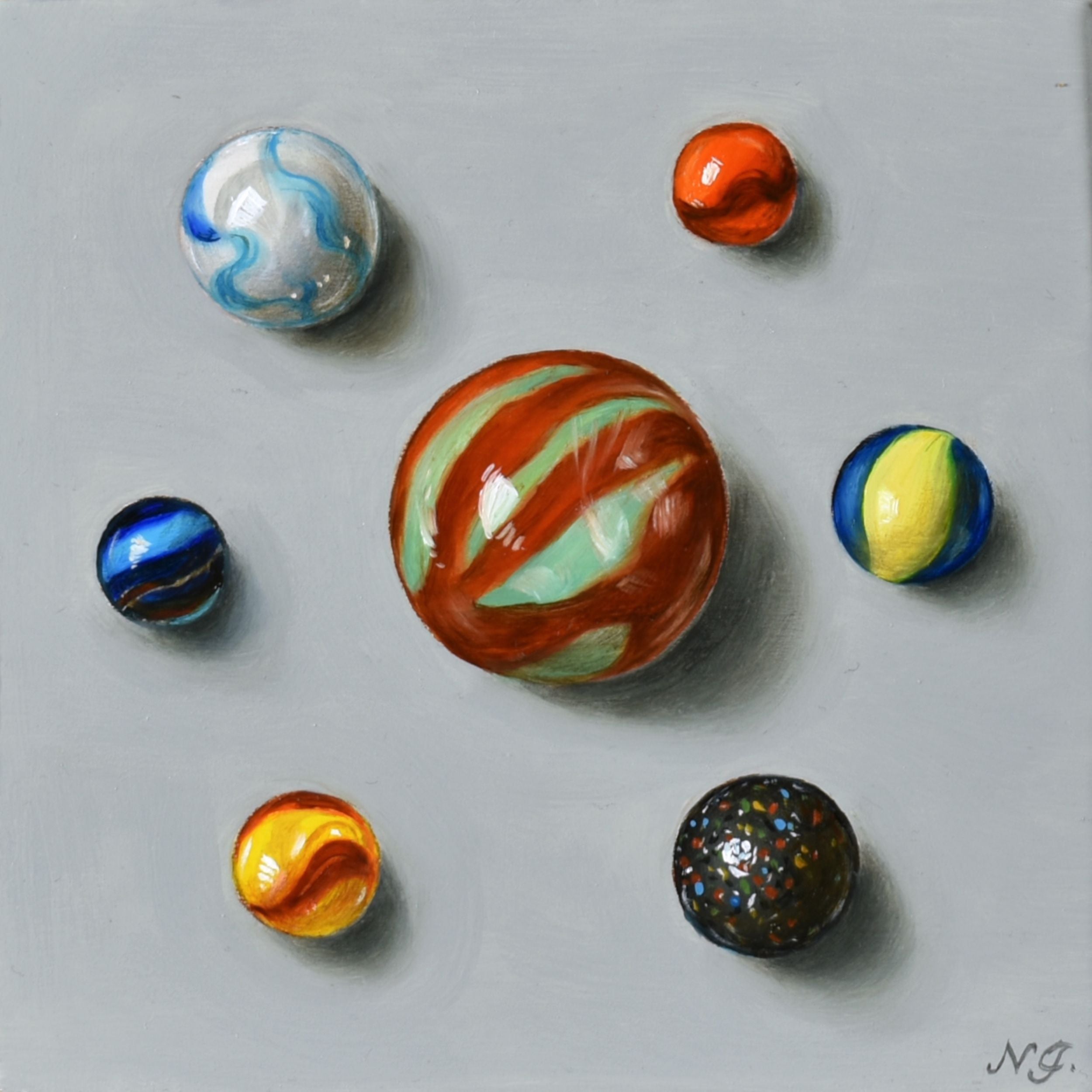 Natasha Junmanee - Vintage Marbles