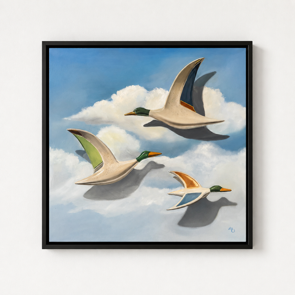 Leonie McIntosh - Flying ducks