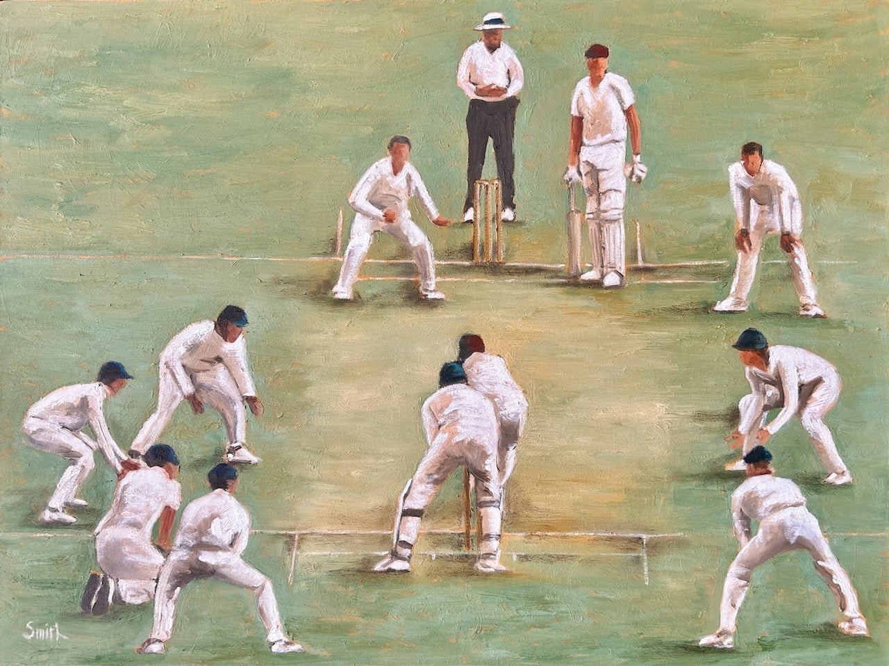 Andrew Smith - Cricket #7 "Silly Mid Wicket"