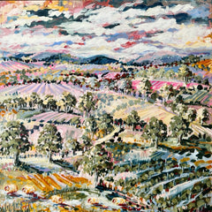 Cathy Usatoff- Pastel Hillsides