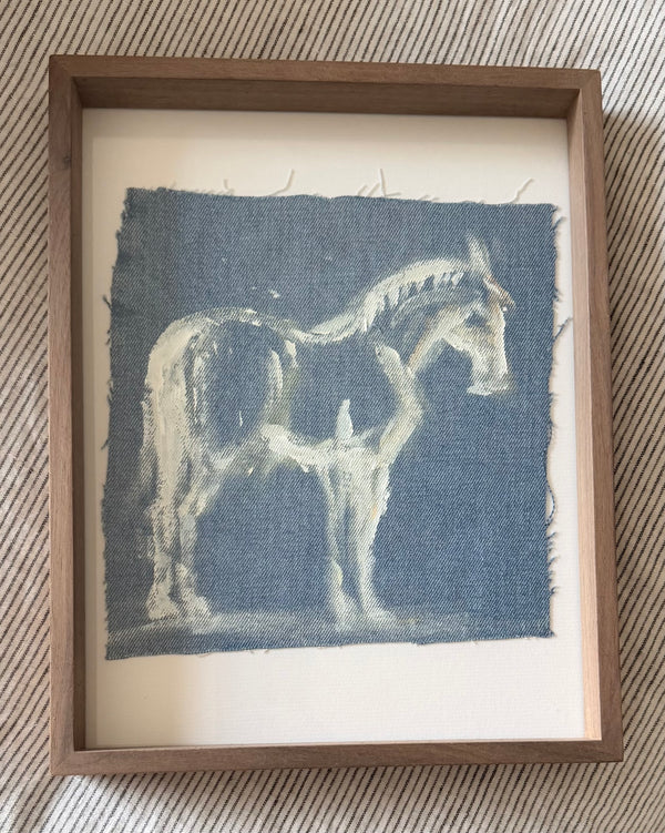 Ingrid Haughton - Lone Blue Horse