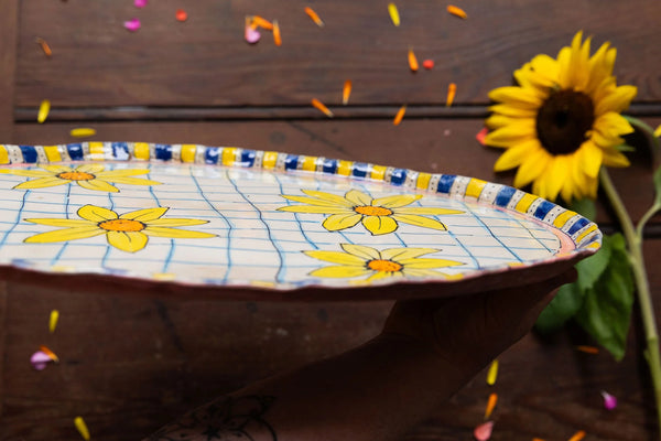 Pia Kuykhoven - Sunflower Picnic - Platter