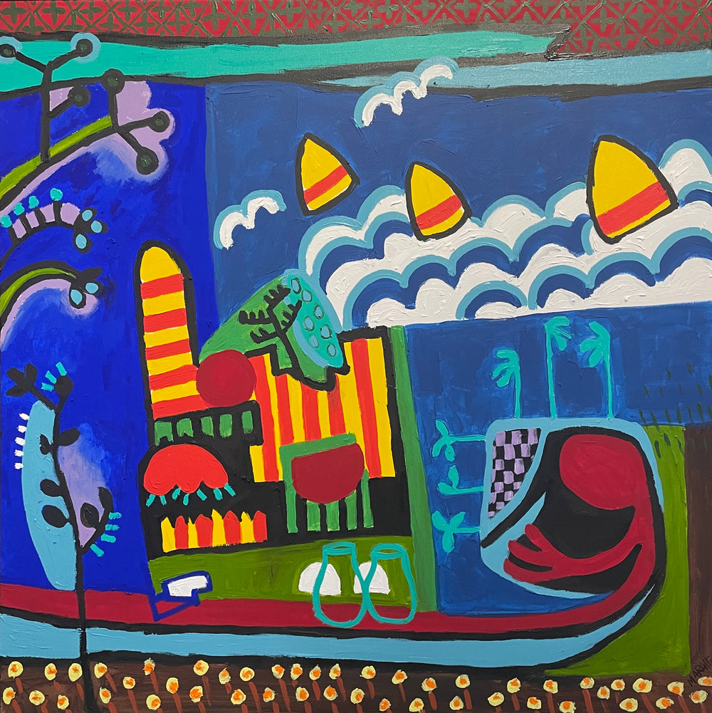 Margaret Delahunty Spencer - Summer after everyone left from the Picasso series