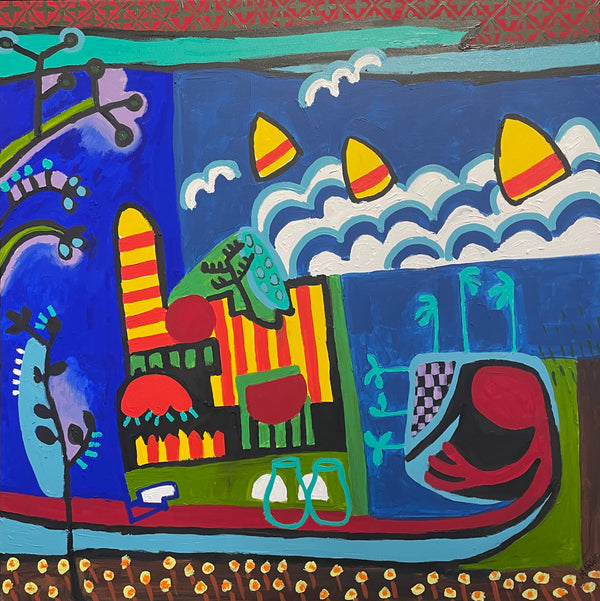 Margaret Delahunty Spencer - Summer after everyone left from the Picasso series