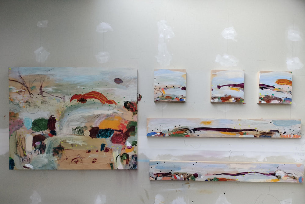 Raphe Coombes - The Painters hour at Deepwater River II