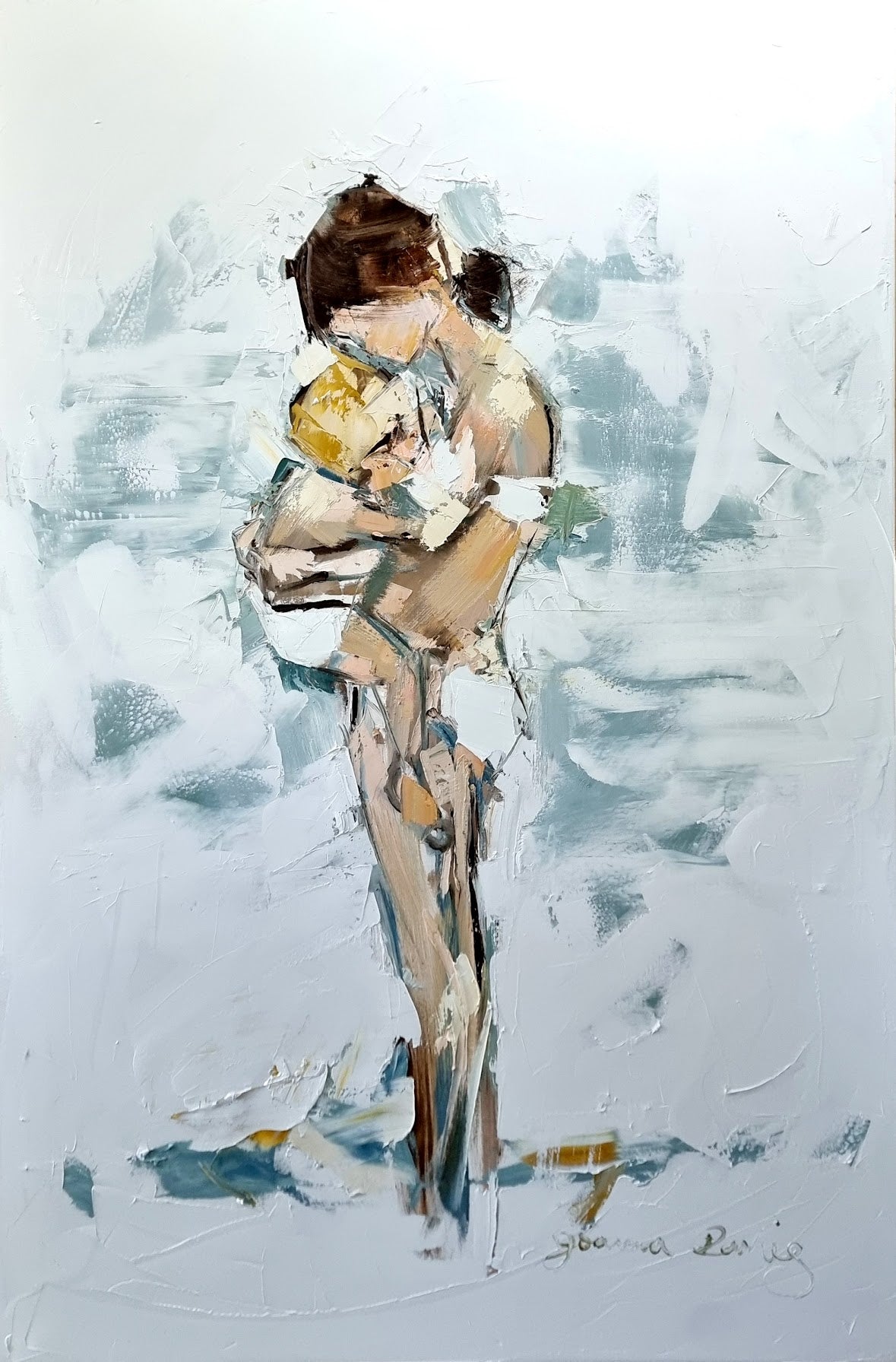 Joanna Davies - Mother and child