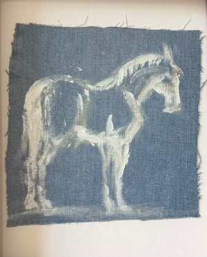 Ingrid Haughton - Lone Blue Horse