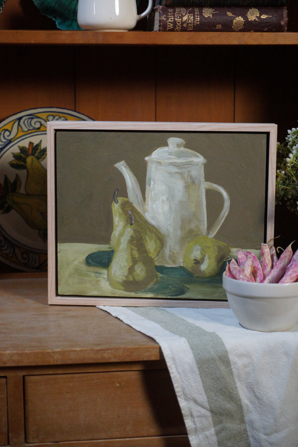 Jody Rigby - Teapot and pears