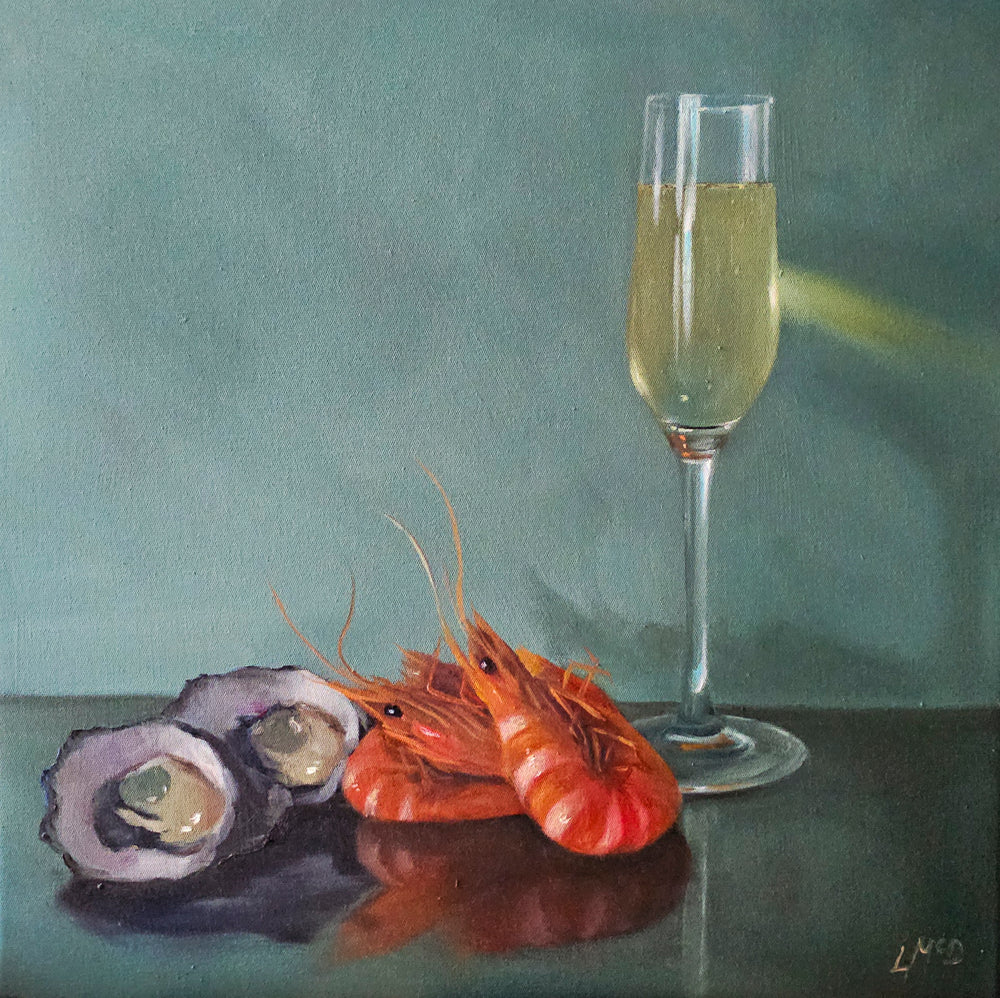 Llael McDonald - Seafood with champagne