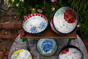 Pia Kuykhoven - Chicory - Double thick bowl