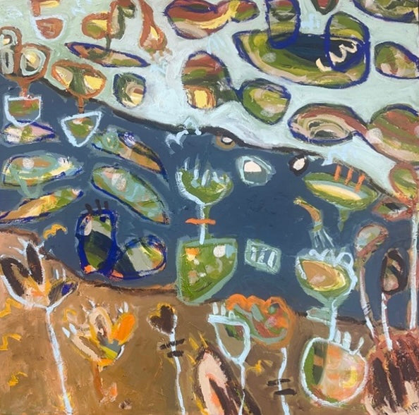 Margaret Delahunty Spencer - Contoured landscape II