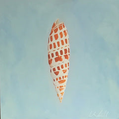 Sarah Field - Shell on blue