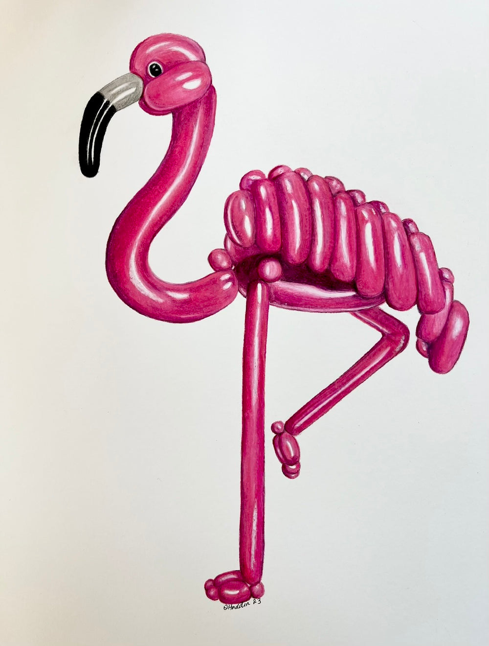 Dominique Haddin - Pink Flamingo