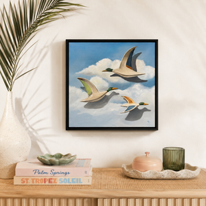 Leonie McIntosh - Flying ducks