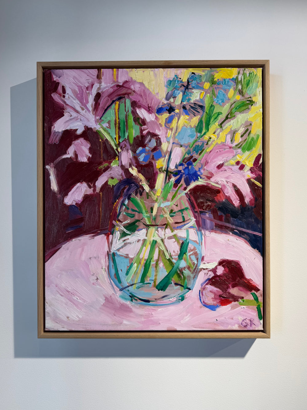 Gugge Kirstine Ravn - Lillies and Bluebells